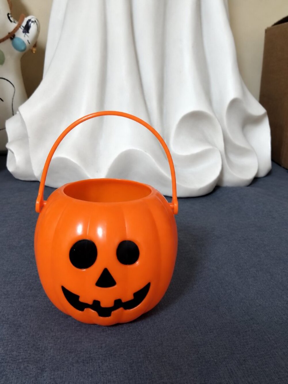 Barbie Size Mini Halloween Pumpkin Trick or Treat Pail
